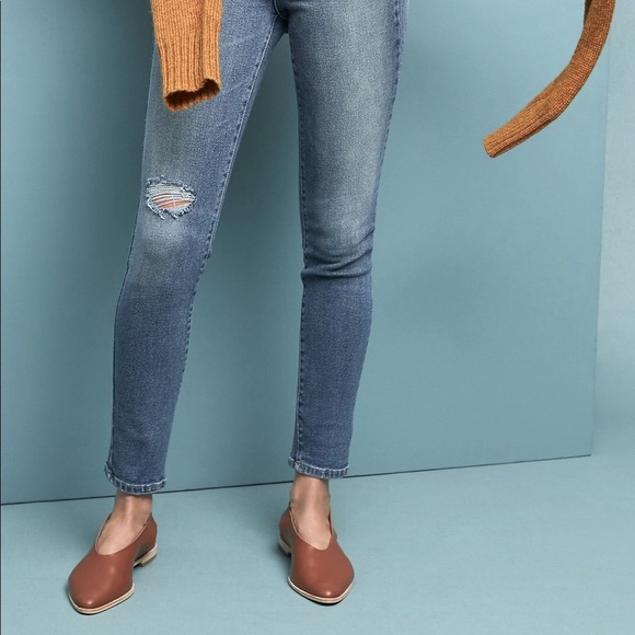 ELLA MOSS High Rise Ankle Skinny Jean NWT Size 31 Pine - Picture 8 of 11